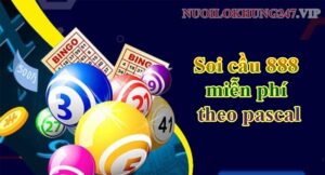 Soi cầu 888 miễn phí theo pascal